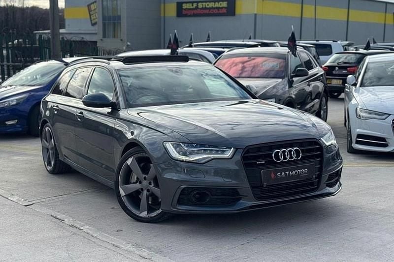 Used Audi A6 Black Edition 313 HP (230 kW) 2013 Grey Estate