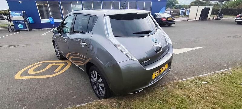 Used Nissan Leaf Tekna 80 kW (109 HP) 2016 Grey Hatchback