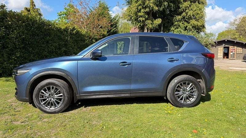 Used Mazda CX-5 150 HP (110 kW) 2018 Blue SUV