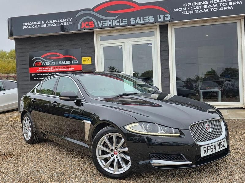 Black Used 2014 Jaguar XF Premium Luxury Sedan | £7,495 (Fair price) - Image 1/4