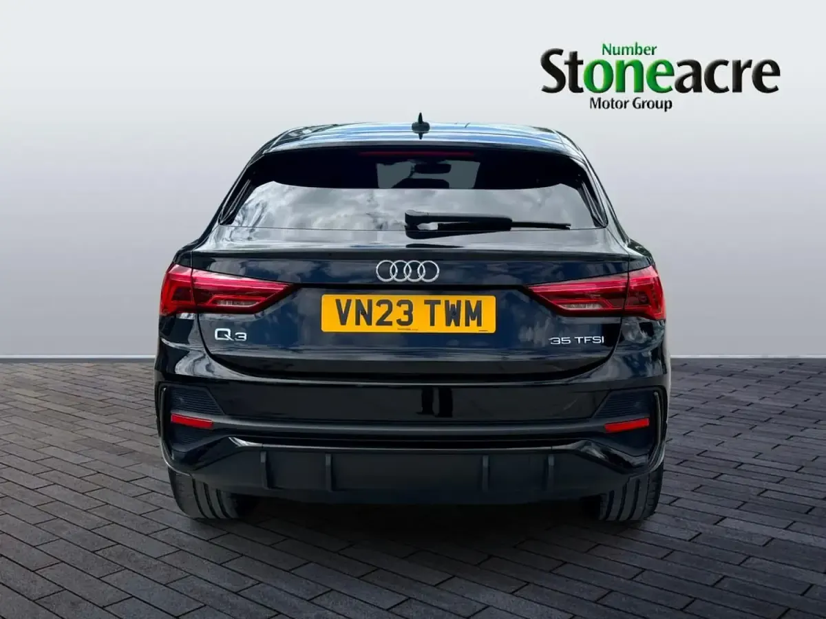 Used Audi Q3 Sportback Black Edition 150 HP (110 kW) 2023 Black SUV