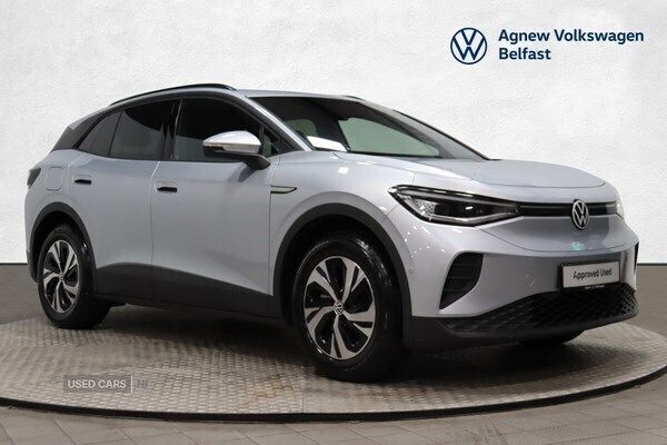 Silver Used 2024 VW ID.4 Pure SUV | £27,990 (Expensive) - Image 1/4