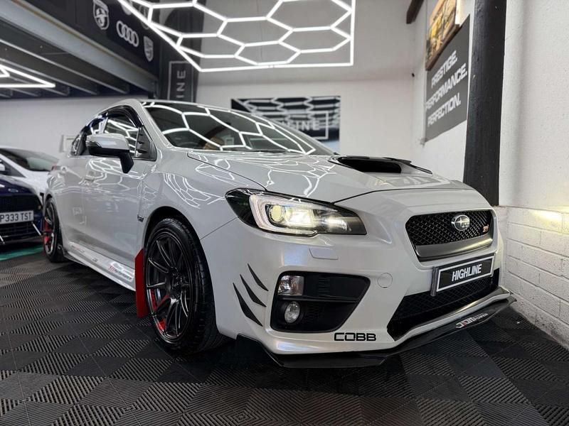 Used Subaru WRX STI 2015 White Sedan