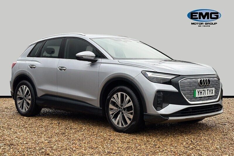 Silver Used 2021 Audi Q4 e-tron Sport SUV | £21,995 (Super price) - Image 1/3