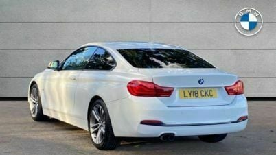 Used BMW 420 Sport Line 184 HP (135 kW) 2018 White Coupe