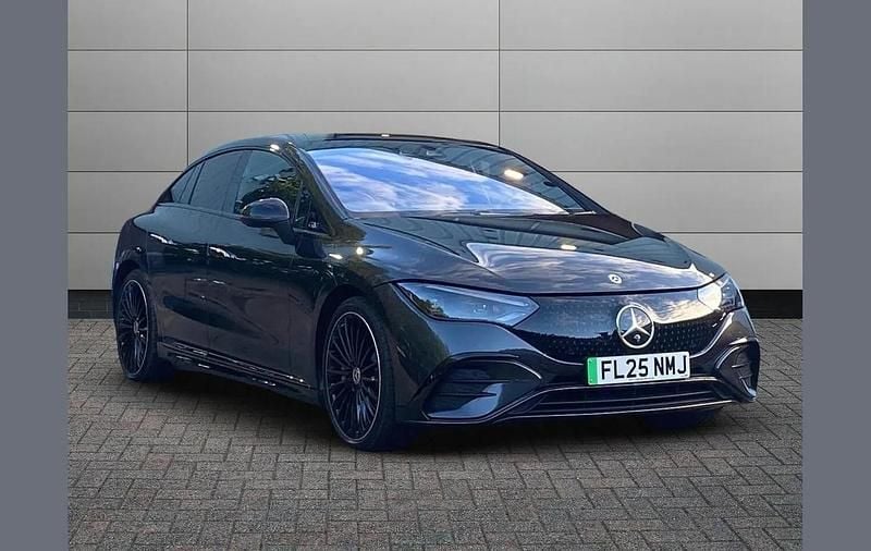 Graphite grey New 2025 Mercedes EQE350 AMG line Sedan | £58,990 (Expensive) - Image 1/4