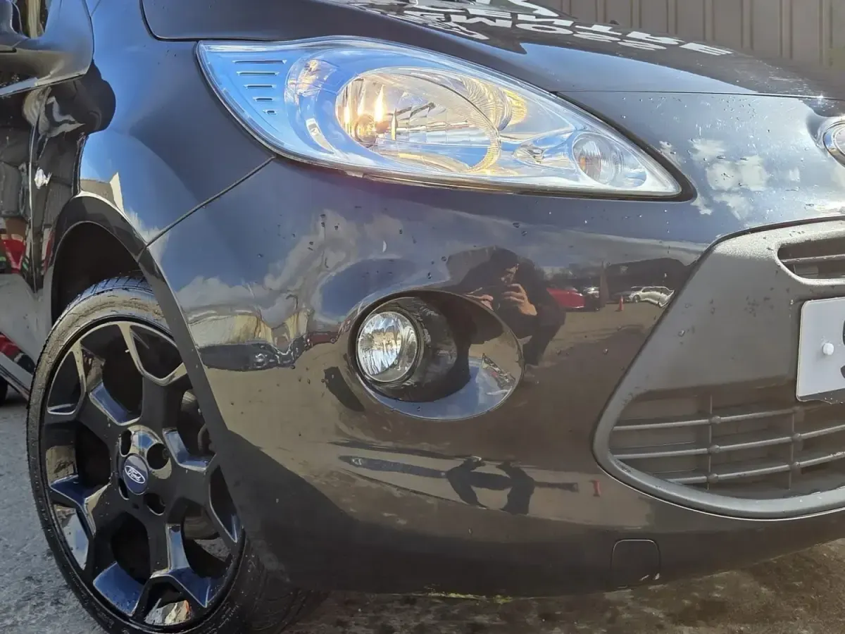 Begagnad Ford Ka Zetec 69 HK (50 kW) 2016 Svart Halvkombi