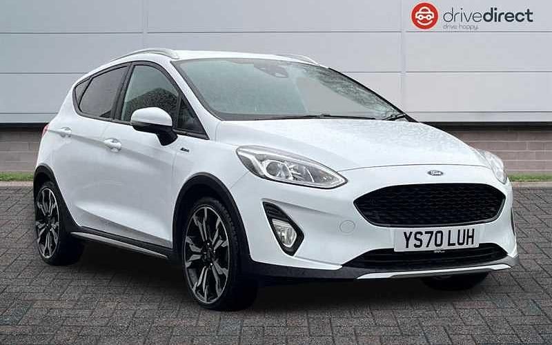 Used Ford Fiesta Active X 125 HP (91 kW) 2020 White Hatchback