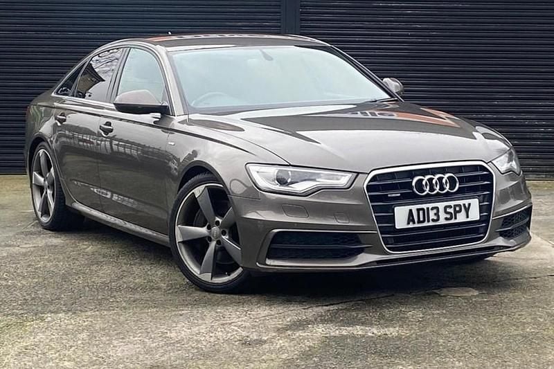 Used Audi A6 S-Line 313 HP (230 kW) 2014 Grey Sedan