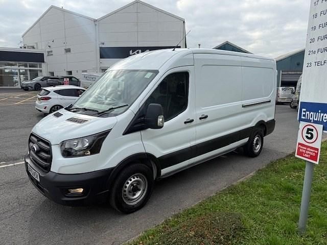 New Ford Transit 130 HP (95 kW) 2025 White Van