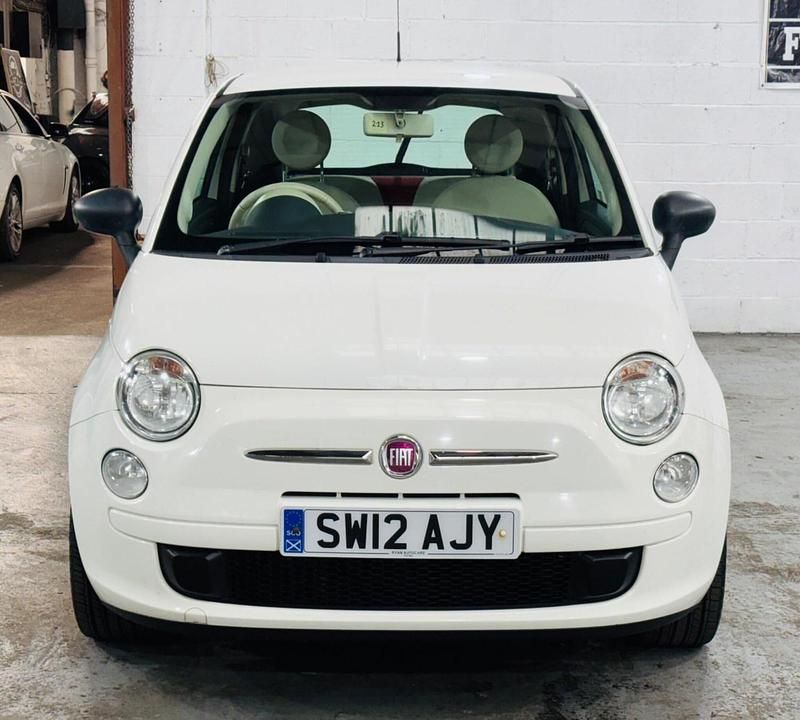Used Fiat 500 Pop 69 HP (50 kW) 2012 White Hatchback