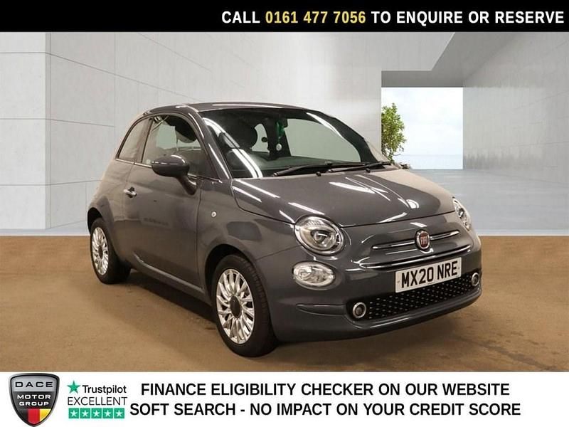 Used Fiat 500 Lounge 69 HP (50 kW) 2020 Grey Hatchback