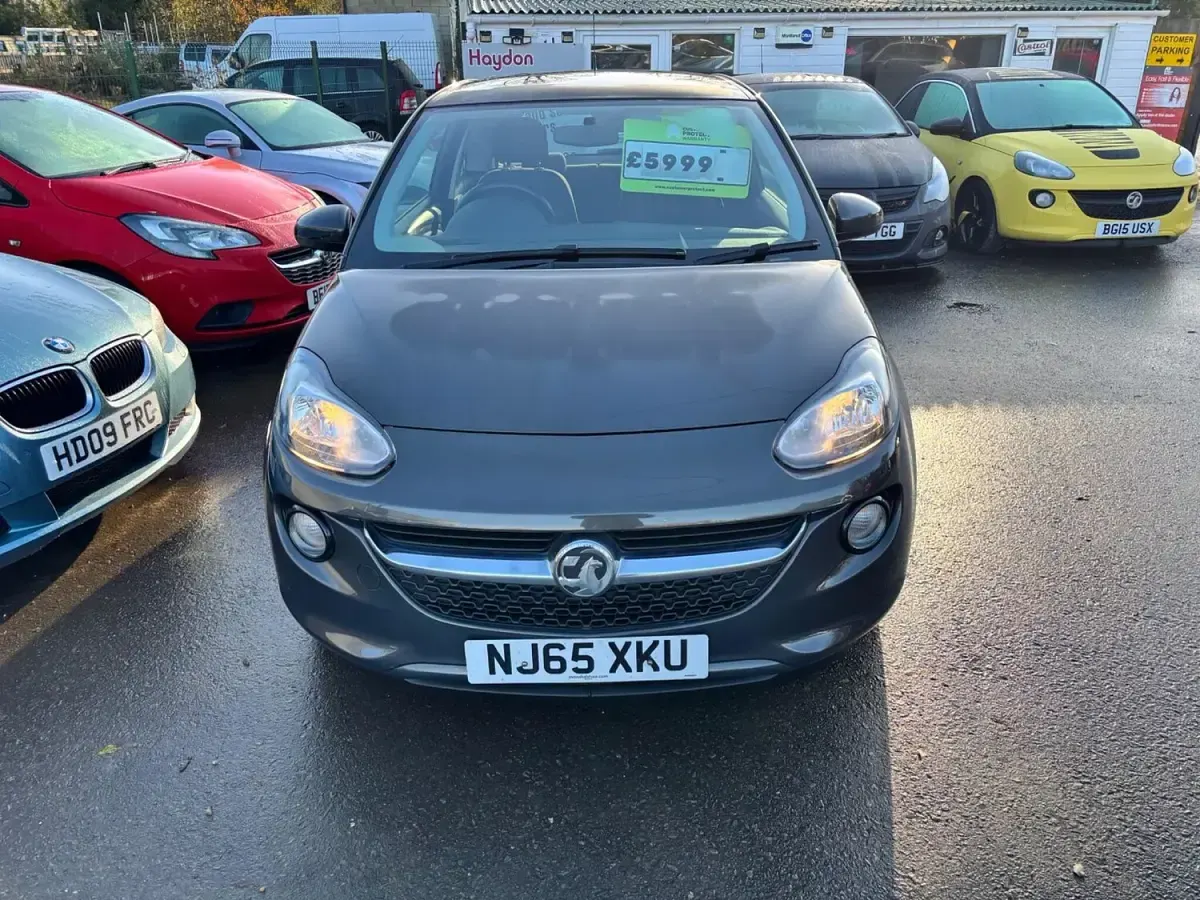 Used Vauxhall Adam Glam 100 HP (73 kW) 2015 Grey Hatchback