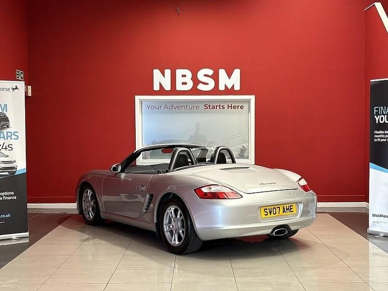 Used Porsche Boxster 245 HP (180 kW) 2007 Silver Cabriolet