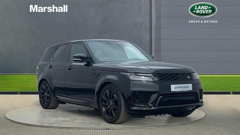 Black Used 2021 Land Rover Range Rover Sport HSE Dynamic SUV | £36,750 (A bit pricey) - Image 1/4
