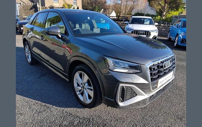 Grey Used 2024 Audi Q2 S-Line SUV | £21,495 (A bit pricey) - Image 1/4