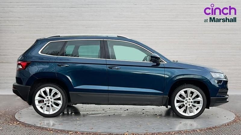 Used Skoda Karoq 150 HP (110 kW) 2021 Petrol blue SUV