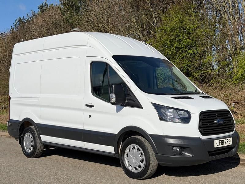 Used Ford Transit 130 HP (95 kW) 2018 White Van