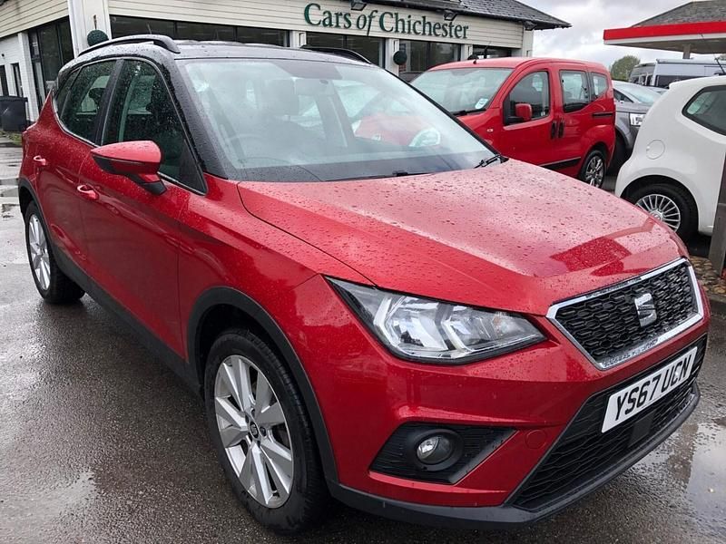 Red Used 2017 Seat Arona SE Technology SUV | £10,495 (Fair price) - Image 1/4