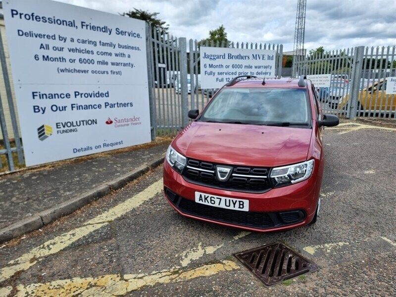 Mett red Used 2018 Dacia Logan Ambiance Sedan | £5,995 (A bit pricey) - Image 1/4