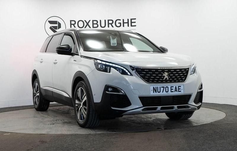 White Used 2020 Peugeot 5008 GT-line MPV | £18,790 (Fair price) - Image 1/4