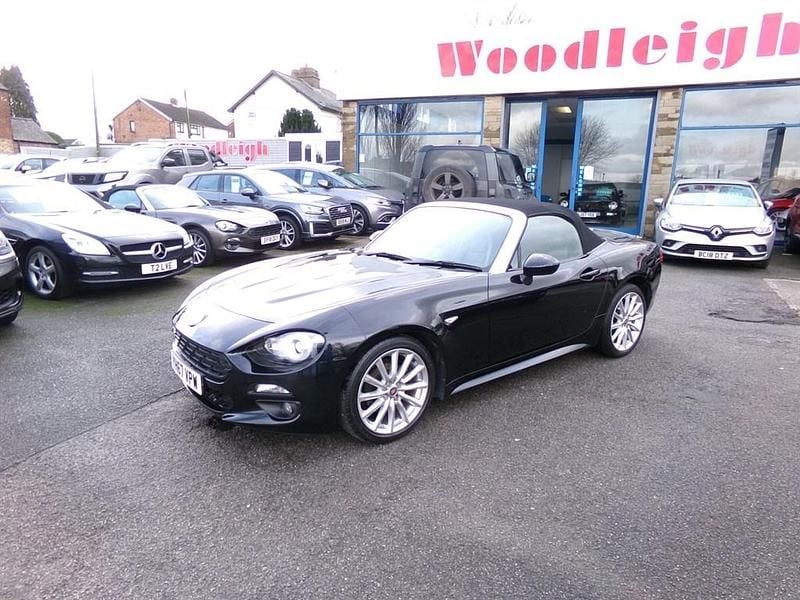 Used Fiat 124 Spider Lusso 140 HP (102 kW) 2017 Black Cabriolet