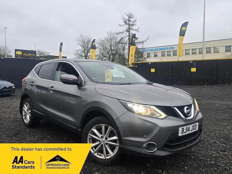 Grey Used 2014 Nissan Qashqai Acenta Premium SUV | £5,995 (Good price) - Image 1/4