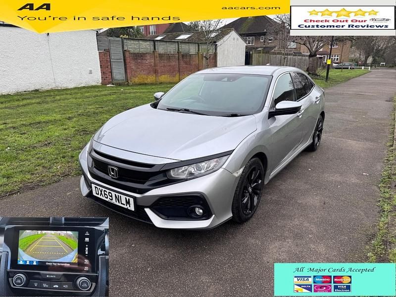 Used Honda Civic SR 2019 Silver Hatchback