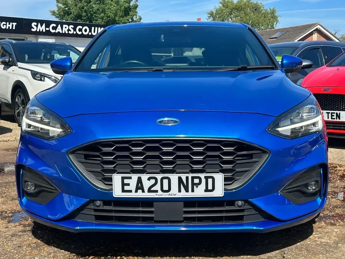 Used Ford Focus ST-Line X 2020 Blue Hatchback