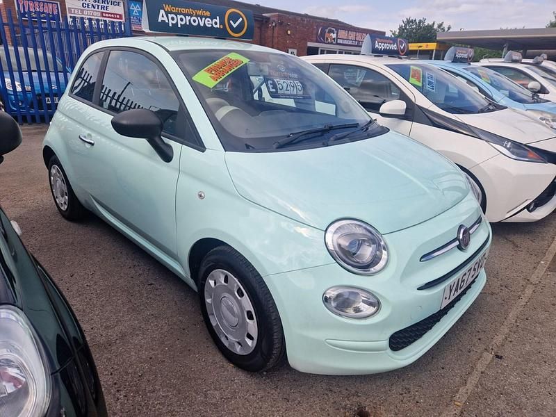 Green Used 2018 Fiat 500 Pop Hatchback | £5,295 (Fair price) - Image 1/4