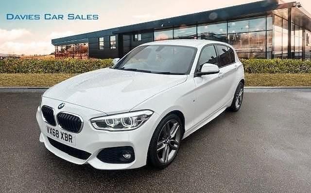 Used BMW 116 M Sport 116 HP (85 kW) 2018 White Hatchback