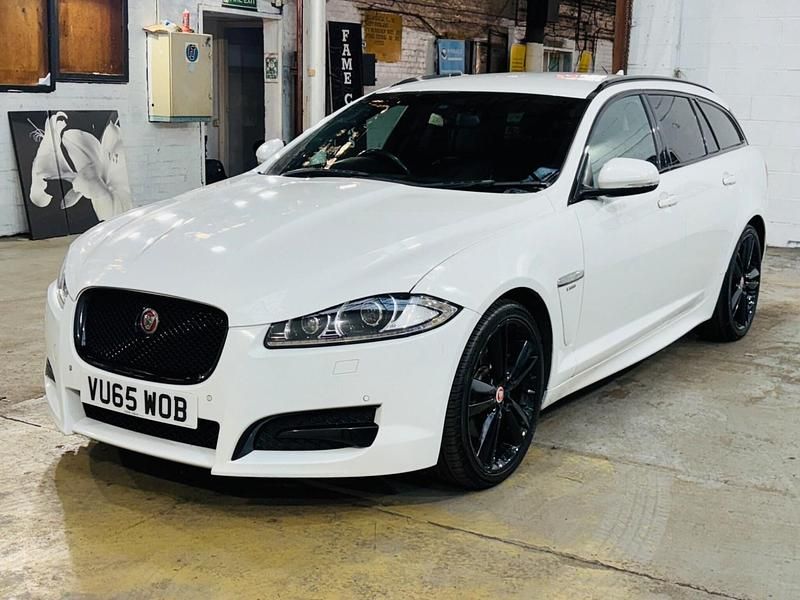 Used Jaguar XF R-Sport 2015 White Estate