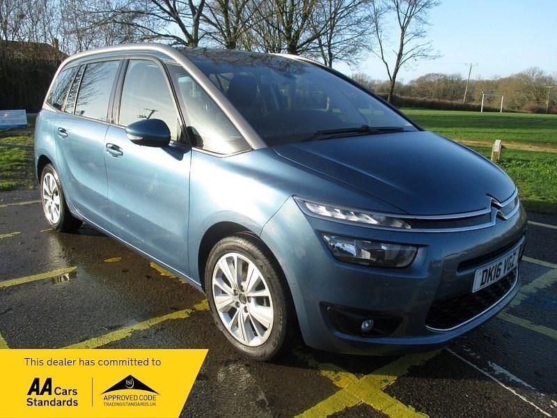 Blue Used 2016 Citroën Grand C4 Picasso Exclusive MPV | £5,490 (Good price) - Image 1/2