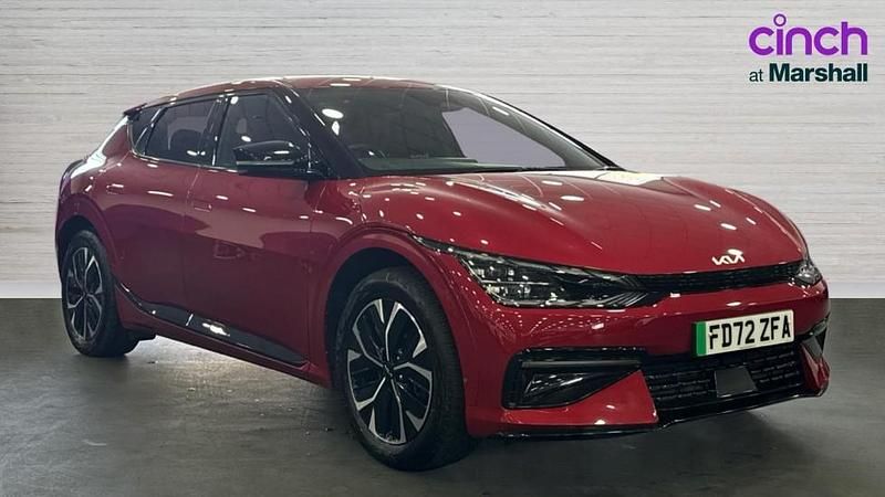 Used Kia EV6 GT-Line 166 kW (226 HP) 2023 Red SUV