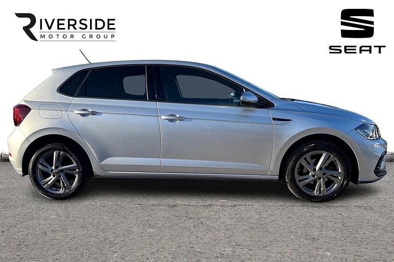 Used VW Polo R-line 95 HP (69 kW) 2022 Silver Hatchback
