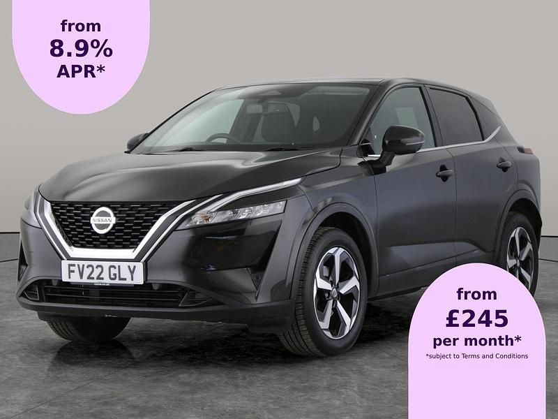 Black Used 2022 Nissan Qashqai N-Connecta SUV | £17,631 (Fair price) - Image 1/1