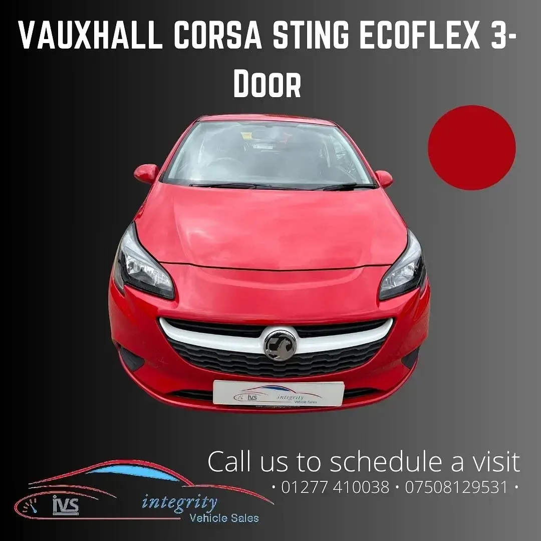 Used Vauxhall Corsa 2017 Red Hatchback