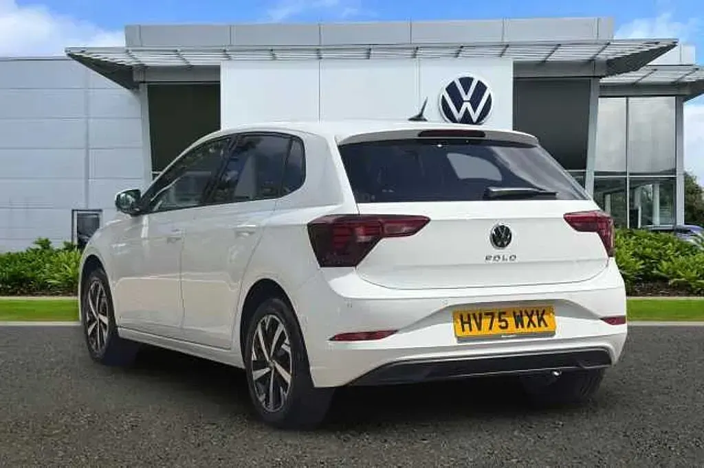 Used VW Polo Match 95 HP (69 kW) 2025 White Hatchback