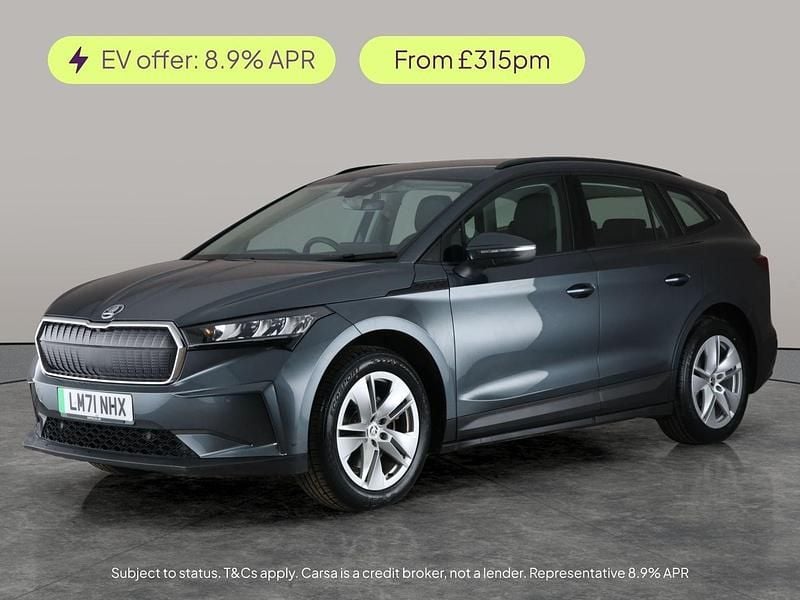 Grey Used 2021 Skoda Enyaq iV ecoSuite SUV | £18,412 (Fair price) - Image 1/1