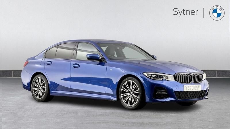 Blue Used 2020 BMW 320 M Sport Sedan | £21,750 (Fair price) - Image 1/4