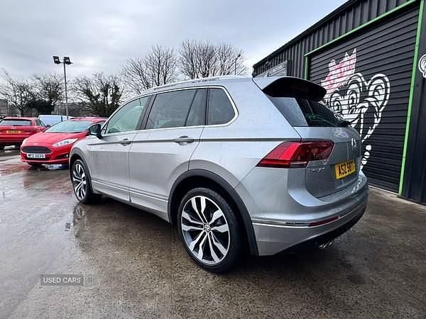 Used VW Tiguan R-line 150 HP (110 kW) 2017 Silver SUV