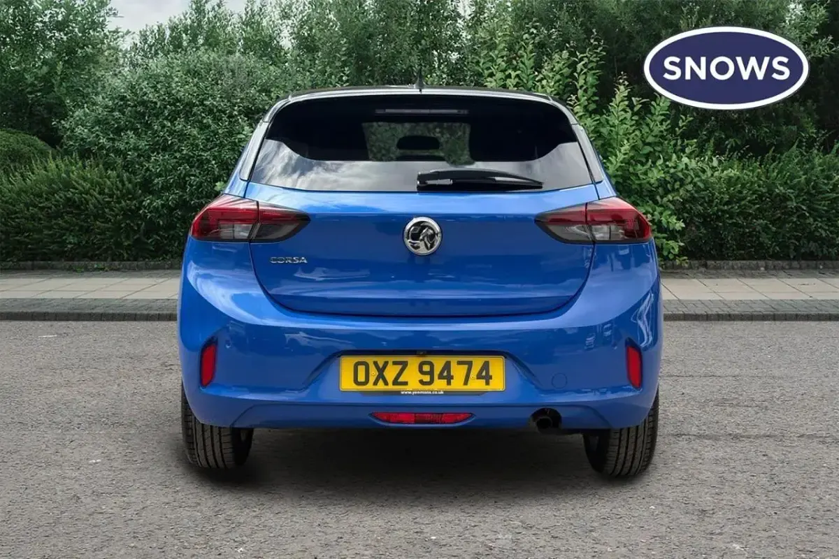 Used Vauxhall Corsa Elite 101 HP (74 kW) 2020 Blue Hatchback