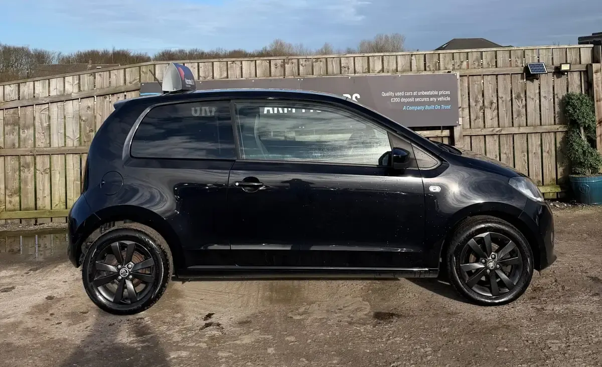 Used Skoda Citigo 75 HP (55 kW) 2014 Black Hatchback