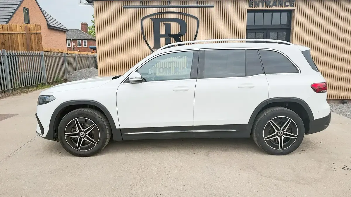 Used Mercedes EQB350 AMG line 214 kW (292 HP) 2023 White SUV