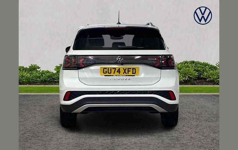 Used VW T-Cross R-line 150 HP (110 kW) 2024 White SUV