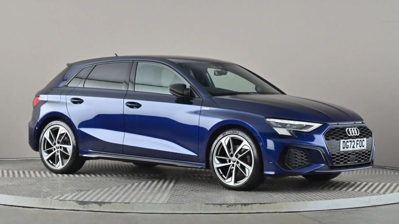 Blue Used 2022 Audi A3 Hatchback | £25,298 (Expensive) - Image 1/4