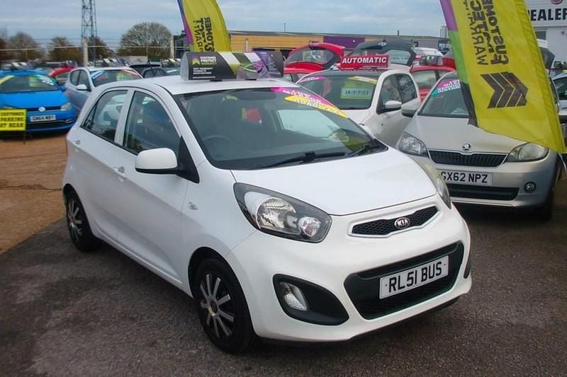 White Used 2013 Kia Picanto Air Hatchback | £4,695 (A bit pricey) - Image 1/1