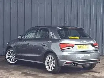 Used Audi A1 S-Line 125 HP (91 kW) 2018 Grey Hatchback