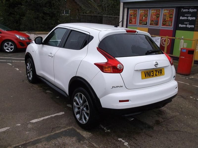 Used Nissan Juke Tekna 110 HP (80 kW) 2013 White SUV