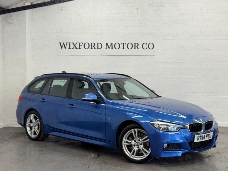 Blue Used 2014 BMW 330 M Sport Estate | £6,995 (Good price) - Image 1/4